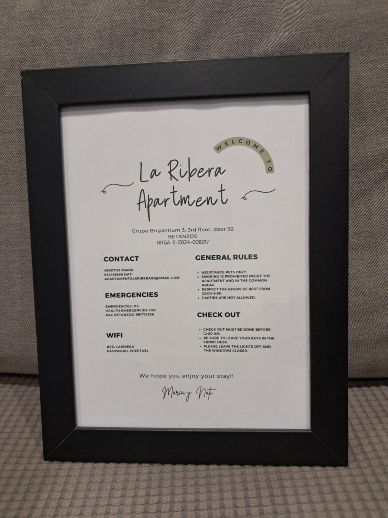 Apartamento La Ribera Betanzos Zewnętrze zdjęcie